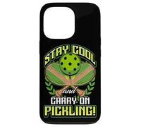 Stay Cool and Carry-On Pickling! Pickleball Custodia per iPhone 13 Pro
