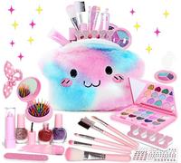 STAY GENT 19 Reale Kit Trucchi per Bambine Set, Regali per Ragazze 3-12 Anni, Lavabile Trucchi per Bambina Giocattolo a Partire Da 5 6 7 8 Giochi Bambina 3 4 5 Set Di Trucchi Bambini Compleanno Natale