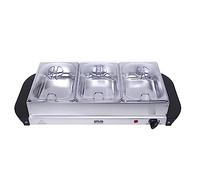 Stay Hot SH 3.1, scaldabagno 2 in 1 e piastra riscaldante, 200 Watt, soluzione ideale per buffet, feste e cene in famiglia