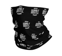 Stay Humble, Hustle Hard Uomo Donna Scaldacollo Multifunzione Copricollo Traspirante Bandana per Running Moto Invernale Escursionismo