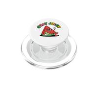 Stay Juicy Chill Anguria segno della pace Retro Summer Vibes PopSockets PopGrip per MagSafe
