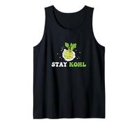 Stay Kohl Funny Kohlrabi Verdura per l'agricoltore di cavolo rapa Canotta