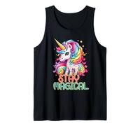 Stay Magical Unicorn, Simpatica Grafica con Fantasia Arcobaleno Canotta
