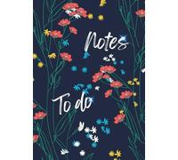 Stay Organized in Style with a Beautiful Floral Notebook: Update your office, easily organise your daily tasks, notes and overall productivity - a ... soft paperback cover for women, girls, home.