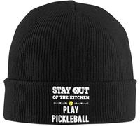 Stay out of The Kitchen Pickleballs Berretto Classico Beanie Hat Slouchy Cappello A Cuffia per Motociclismo Uomini Arrampicata