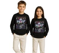 Stay Puft Ghostbusters | Ugly Christmas Sweater - Maglione natalizio per bambini, Nero , 128