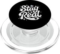 Stay Real Quotes Stay Real Significato PopSockets PopGrip per MagSafe