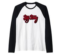 Stay Strong Be Positive Illustration Quotes Graphic Designs Maglia con Maniche Raglan