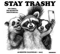 Willow Creek Press, Calendario da parete 2027 Stay Trashy