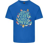 Stay Trippy Hippy Magic Mushrooms Drugs T-Shirt Per Bambini