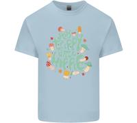 Stay Trippy Hippy Magic Mushrooms Drugs T-Shirt Per Bambini
