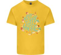 Stay Trippy Hippy Magic Mushrooms Drugs T-Shirt Per Bambini