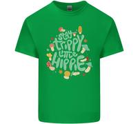 Stay Trippy Hippy Magic Mushrooms Drugs T-Shirt Per Bambini