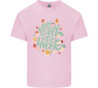 Stay Trippy Hippy Magic Mushrooms Drugs T-Shirt Per Bambini