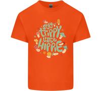 Stay Trippy Hippy Magic Mushrooms Drugs T-Shirt Per Bambini