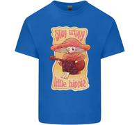 Stay Trippy Little Hippy Magic Mushroom LSD Uomo Cotone T-Shirt Tee Top