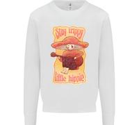 Stay Trippy Little Hippy Magic Mushroom LSD Uomo Sweatshirt Jumper