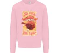 Stay Trippy Little Hippy Magic Mushroom LSD Uomo Sweatshirt Jumper