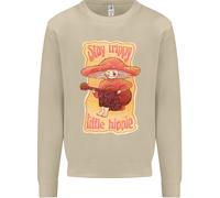 Stay Trippy Little Hippy Magic Mushroom LSD Uomo Sweatshirt Jumper