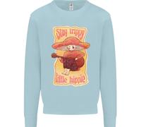 Stay Trippy Little Hippy Magic Mushroom LSD Uomo Sweatshirt Jumper