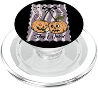 Stay Weird Eccentrico Carino Zucche Halloween PopSockets PopGrip per MagSafe