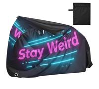 Stay Weird Style Coperture impermeabili per bici con fori di bloccaggio Anti polvere pioggia neve UV Storage Copertura per bici elettrica adatta per la maggior parte dei cobertor para motocicleta