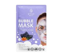 Stay Well - Deep Cleansing Bubble Mask - Charcoal Maschere in tessuto 20 g unisex