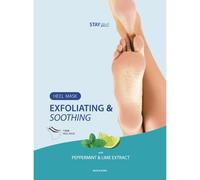 Stay Well - Exfoliating & Soothing Heel Mask PEPPERMINT & LIME Maschera piedi 18 g unisex