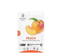 Stay Well Maschera in tessuto vegano alla pesca - Maschera in tessuto