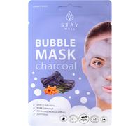 Stay Well - Deep Cleansing Bubble Mask - Charcoal Maschere in tessuto 20 g unisex