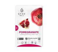 STAY WELL - Mask Vegan Sheet Mask - POMEGRANATE - Maschera viso idratante