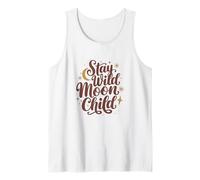 Stay Wild, Moon Child - Celestial Boho Vibes Retro Spirit Canotta