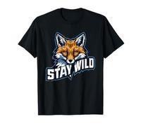 Stay Wild - Natura e Avventura Motivo per Spiriti Liberi Maglietta