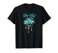 Stay Wild Roses Vintage Inspire - Grafica d'amore motivazionale Maglietta