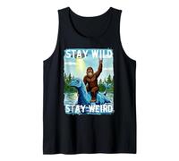Stay Wild, Stay Weird. Bigfoot, Nessie And UFO Canotta