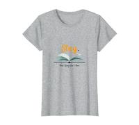 Stay Your Story Non è Oltre Gli Amanti dei Libri ispiratori Maglietta, Donna, Grigio Melange, 3XL