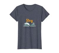 Stay Your Story Non è Oltre Gli Amanti dei Libri ispiratori Maglietta, Donna, Pervinca, L