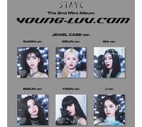 STAYC 2° Mini Album [YOUNG-LUV.COM] JEWEL CASE Random Ver CD+12p Libretto+P.Card