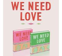 STAYC 3° album singolo [WE NEED LOVE] versione casuale CD + 68p P.Book + P.Ca...