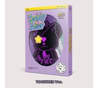 STAYC 4° album singolo Teddy Bear TOGETHER Ver. CD + libro + carta + carta pr...