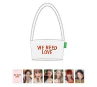 STAYC [WE NEED LOVE] OFFICIAL MD GOODS DRINK BAG/Bag+6 Photo Card+Tracking Code