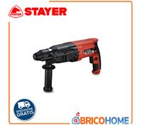 STAYER HD 26 BK - Martello Tassellatore SDS-Plus 800W 3 Funzioni