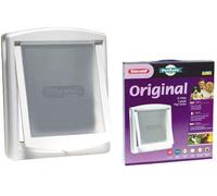 STAYWELL Gattaiola Porta Basculante Large per Cane BIANCO