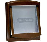 STAYWELL Gattaiola Porta Basculante Media per Gatto e Cane MARRONE