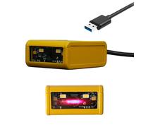 Stazionario Fisso USB, Professionale Piccolo, Lettore Codici 1D/2D, Scanner Barcode, Avanzato, Metallo, QR, AZTEC, HDWR HD201