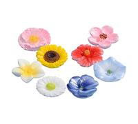 Stazione Abbeverata - 8 Pezzi Forma Abbeveratoio Insetti | Alimentatore Farfalla Resina Esterno - per Giardino Cortile Terrazzo Paesaggio Stagno Selvatici Rigogol