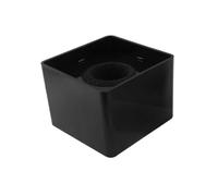Stazione con logo per microfono, cubo in ABS, supporto per bandiera da studio, badge portatile con display con logo pulito e personalizzabile per reporter KTV Host Conference Event Stage Broadcast