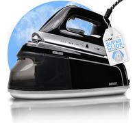 Clatronic Stazione da stiro DBS 3749 – 2400 W, 3,5 bar, serbatoio 1,2 l, piastra Superglide