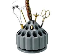 Stazione da tavolo per rilegatura a mosca | Stazione attrezzi per legare le, portaoggetti da scrivania compatto antiscivolo per il campeggio a casa