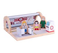 Stazione della metropolitana in legno Bigjigs Rail